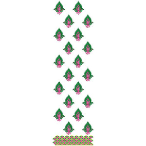 8707 Daman Embroidery Design