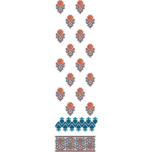 8709 Daman Embroidery Design