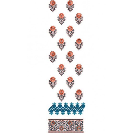 8709 Daman Embroidery Design