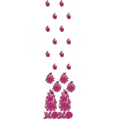 Awesome Mono Matching Kurti Catalog Embroidery Design