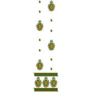 8716 Daman Embroidery Design