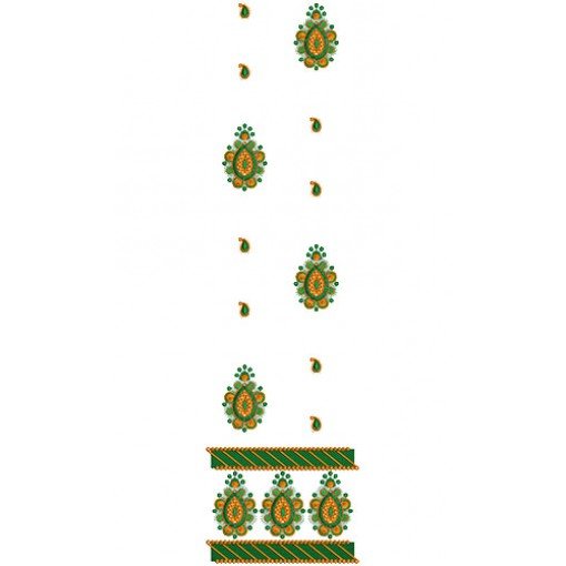 8716 Daman Embroidery Design