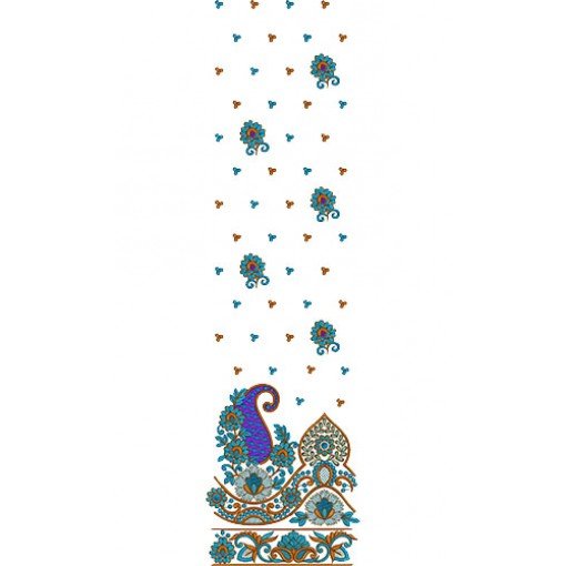 8718 Daman Embroidery Design