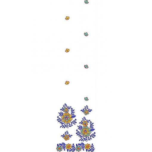 Tamil Clothing Fashion Women Outfit Embroidery Design