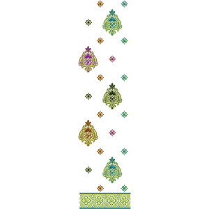 8819 Daman Embroidery Design