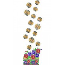 London Boutique Shop Embroidery Design