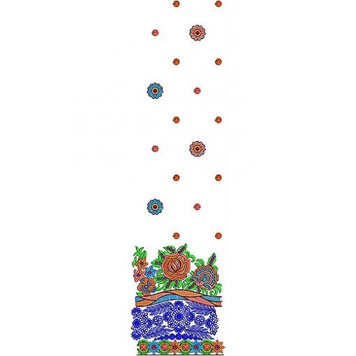 Anarkali Pashtun Embroidery Design
