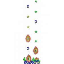 Rubber Dress Embroidery Design