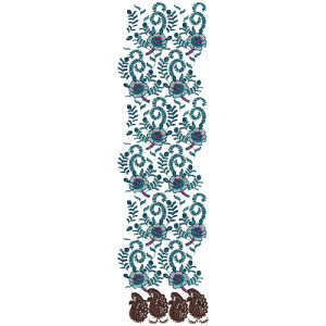 9038 Daman Embroidery Design