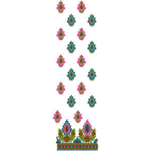 9040 Daman Embroidery Design
