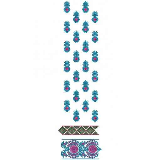 9044 Daman Embroidery Design