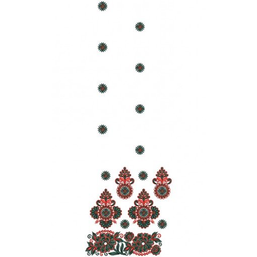 9207 Daman Embroidery Design