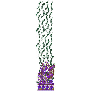 9351 Daman Embroidery Design