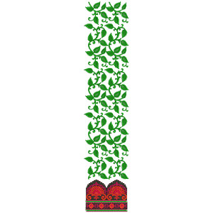 9352 Daman Embroidery Design