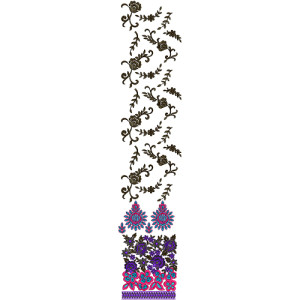 9354 Daman Embroidery Design