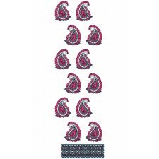 9505 Daman Embroidery Design