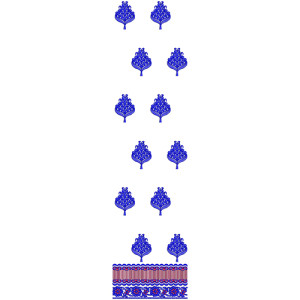 9506 Daman Embroidery Design