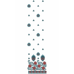 9608 Daman Embroidery Design
