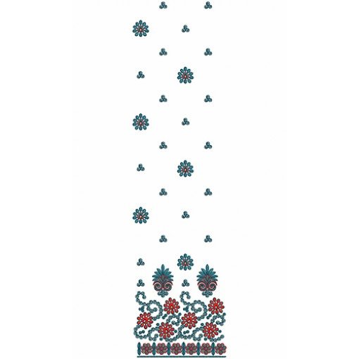 9608 Daman Embroidery Design