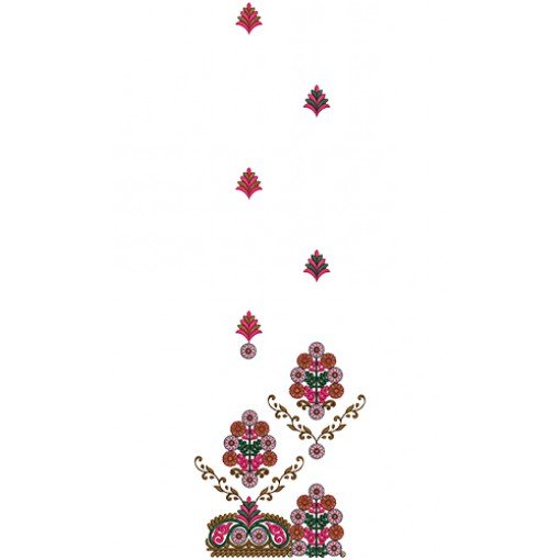 9807 Daman Embroidery Design