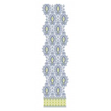 Daman Embroidery For Saree