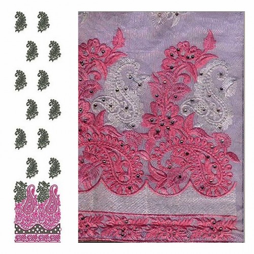 Kashmir Wedding Suit Embroidery Design