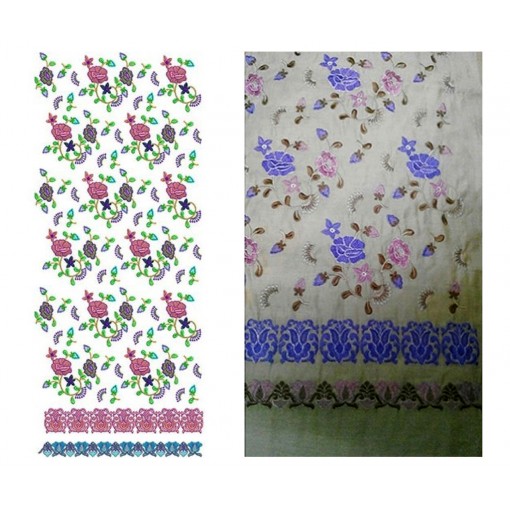 Pakistani Clothing Suit Embroidery Design