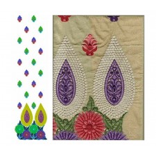 Punjabi Cotton Suit Embroidery Design