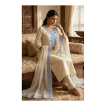 Royal Floral Symphony Neckline Embroidery Design