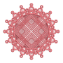 Geometric Medallion Embroidery Design