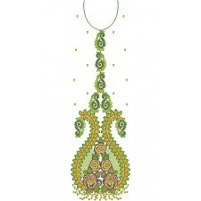 10224 Dress Embroidery Design