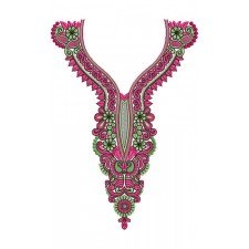 10229 Dress Embroidery Design