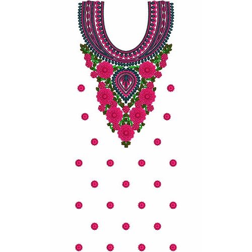 10485 Dress Embroidery Design