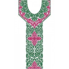 10835 Dress Embroidery Design