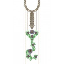 Latest Embroidery Dress Design 10897