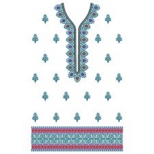11139 Dress Embroidery Design