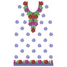 11540 Dress Embroidery Design