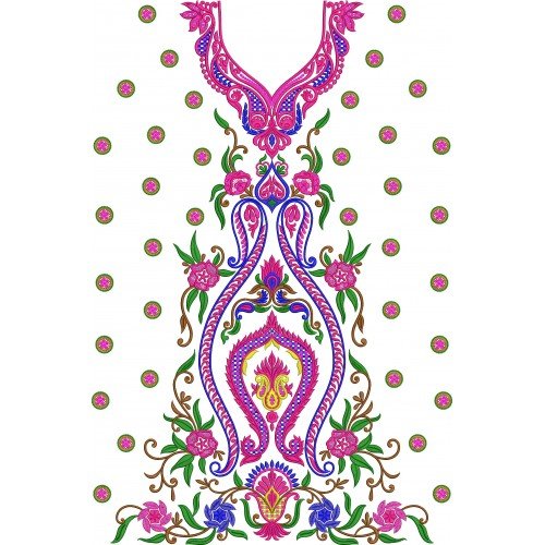 Sequins Jalabiya | Tunic | Kurti Embroidery Design