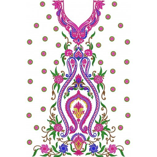 Sequins Jalabiya | Tunic | Kurti Embroidery Design