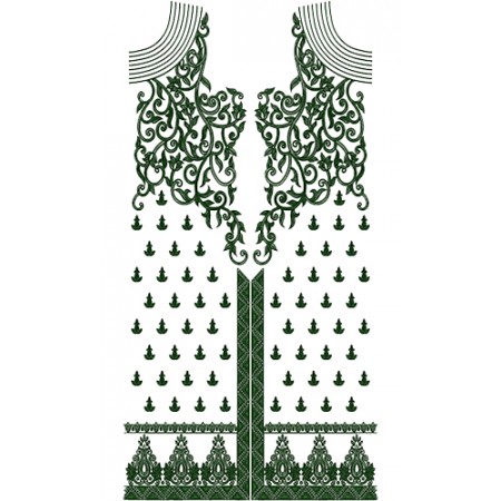 Marrakech Tunic Dress Embroidery Design 12440