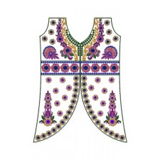 Moroccan Breeze Dress Embroidery 12441