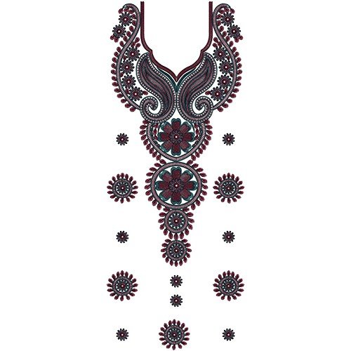 Simple Embroidery Design For Dresses