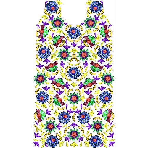 Full Dress Embroidery Design 1440