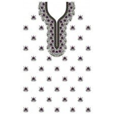 Punjabi Dress embroidery 14676