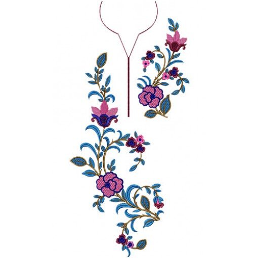 Different Design Embroidery For Dress 14970