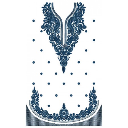 Pakistani Designer Choice Embroidery Design 15147