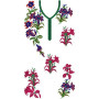 Newest Creative Embroidery Stylish Suit 15630