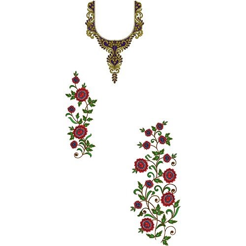 Indian Women Fashion Embroidery Design 15635