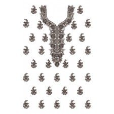 Traditional Indian Embroidery Design 15825