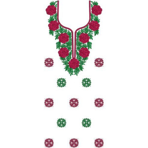 Georgette Pakistani Dress Design 15840